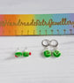Christmas Brussel Sprout earrings CHOOSE YOUR STYLE - Image 5