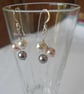 Pearl Cascade Earrings - Image 2