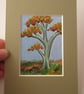ACEO Rabbit aceo Autumn - Image 1