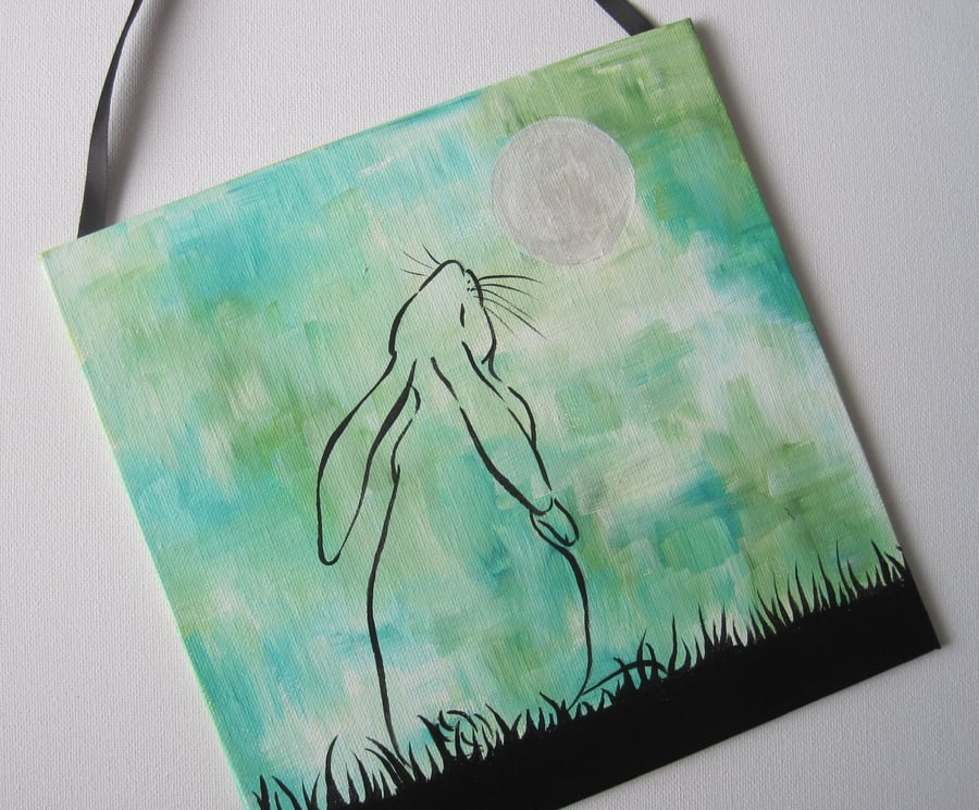 Bunny Rabbit original painting