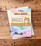 Funny Cat New Home Card, Sarcastic Housewarming Greeting, First Home Gift