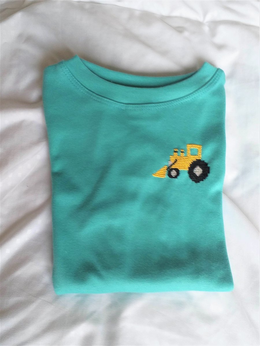 Digger Long-sleeved T-shirt age 6