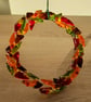 Fused Glass Autumn Wreath - Image 3