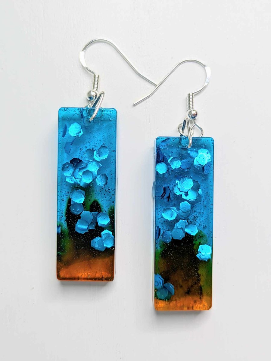 Long Resin Drops - Beach Theme