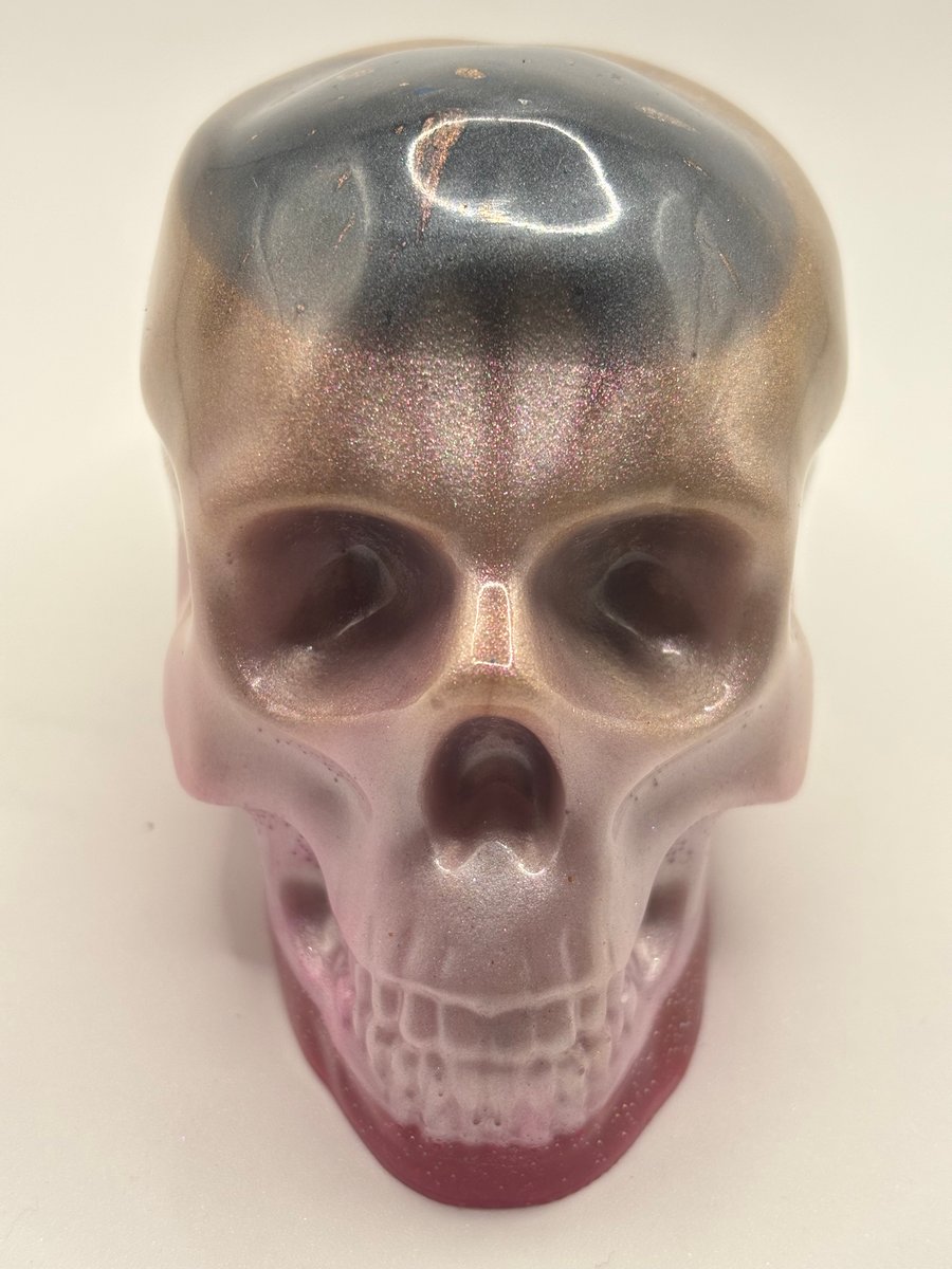 Pink Shimmer Skull