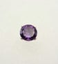 African Amethyst Sterling Silver 5mm Stud Earrings - Image 3