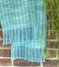 Handwoven Silk, Alpaca and Cashmere Scarf - Image 2