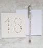 18th Birthday Hand Stitched Card