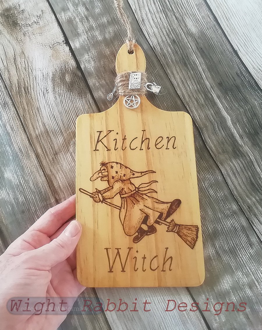 Norwegian Good Luck Kitchen Witch, Good Luck Wall Hanging