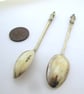 Pair of Apostle Coffeespoons, seconds, Messy Xmas and Crabby New Year - Image 4