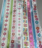 Glitzty paper ribbon stickers, 2 packs 9 - 30cm ribbon strips in each pack - Image 3