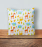 Children's Cushion, Nursery Mini Cushion, Handmade Cushion-Animal Design-134