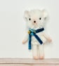 Tiny Mouse with Scarf Art Doll Blue - Image 10