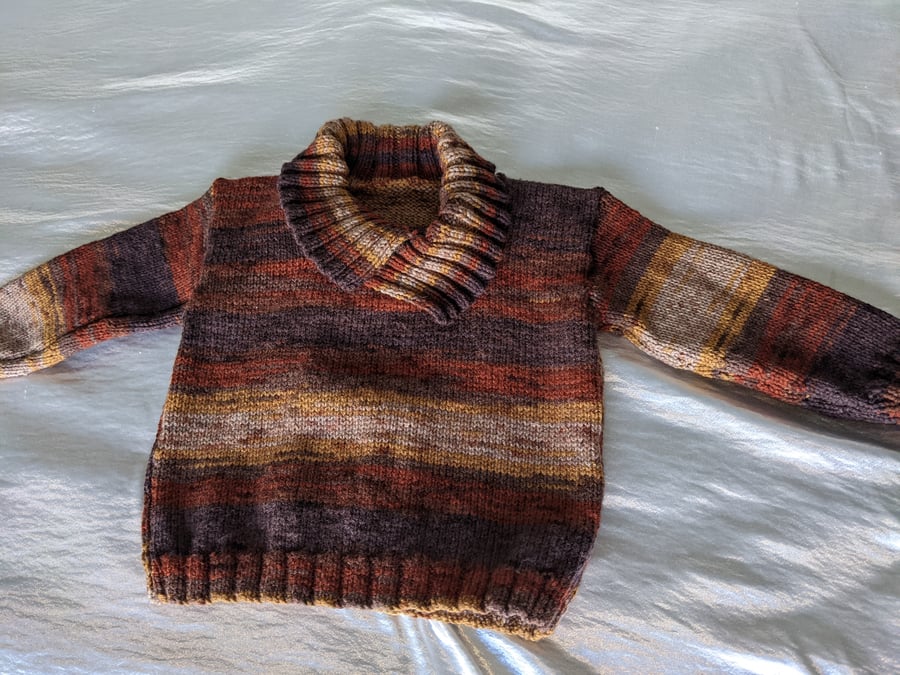 Children's Cowl Neck Jumper