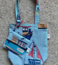 Child's Boat Tote and Purse set, Lunch bag, Handmade in the UK