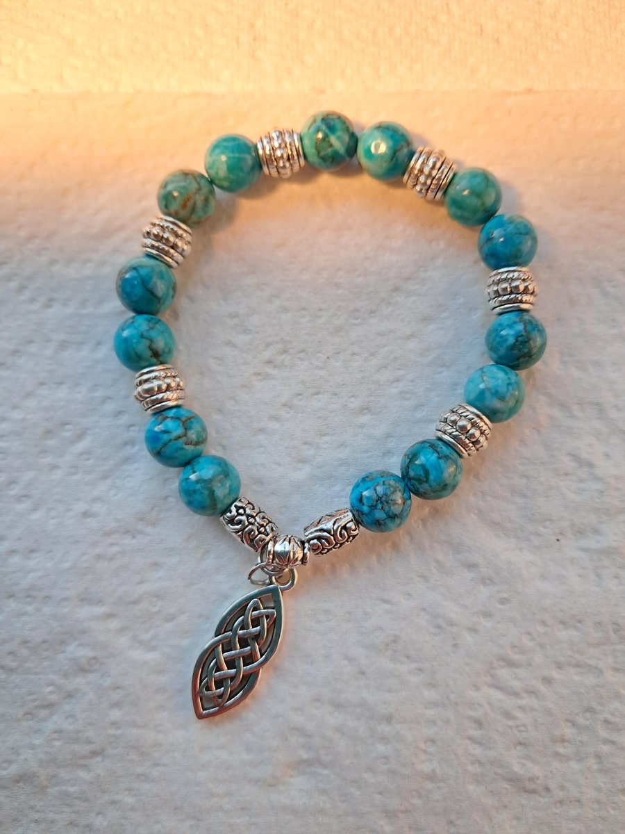 Torquiose Stretch Bracelet 