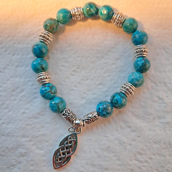 Torquiose Stretch Bracelet 