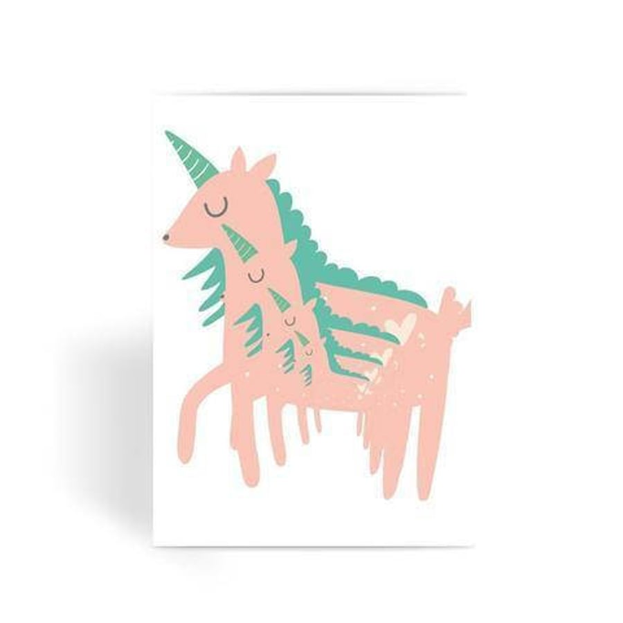 Unicorns Card 