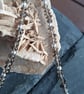 Smokey Quartz Rondelles and Sterling Silver Necklace  - Image 3