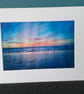16x12 inch White Mounted Print of Weymouth Dorset 