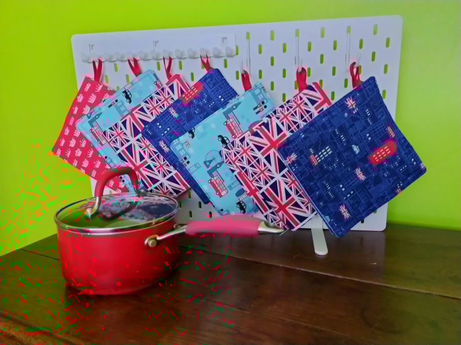 Potholder, pan holder, oven glove