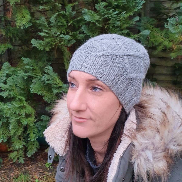 Wool Cable Hat