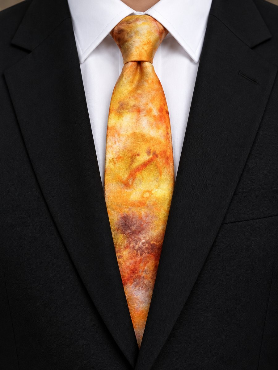 Pure Silk Tie. Hand Dyed and Unique. A Perfect Gift.