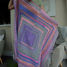 Crochet Blanket- Multi colour