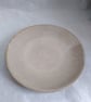 POTTERY STONEWARE PASTA DISH BOWL  OATMEAL GLAZE  23.7 CMS DIAMETER - Image 1