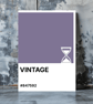 VINTAGE Greeting Card – Colour Swatch Series (A6, Blank Inside)