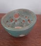 Handmade ceramic pot with bubble shaped decoration  - Image 4