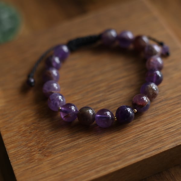 Natural Amethyst bracelet 6mm