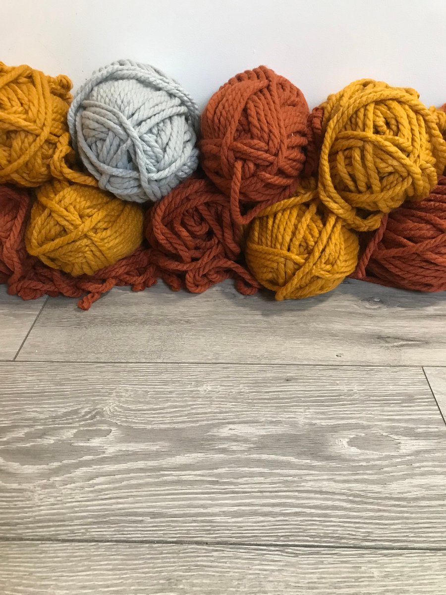 Handmade crocheted scarves 