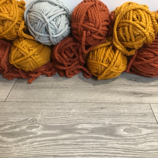 Handmade crocheted scarves 