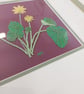 Lesser Celandine floral embroidery art - Image 3