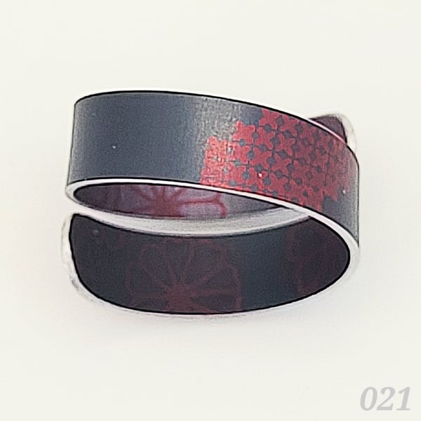 021 - Handmade Aluminium Adjustable Ring
