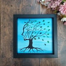 Sea glass Art - Letting Go