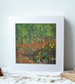 Textured painting - landscape - nature study - acrylics - letterbox gift - Image 4