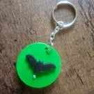 Wooden Bat Keyring