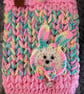 Easter Book Sleeve – Handmade Crotchet Book Cover & Reader Gift