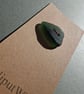 Large green sea glass button - Image 1