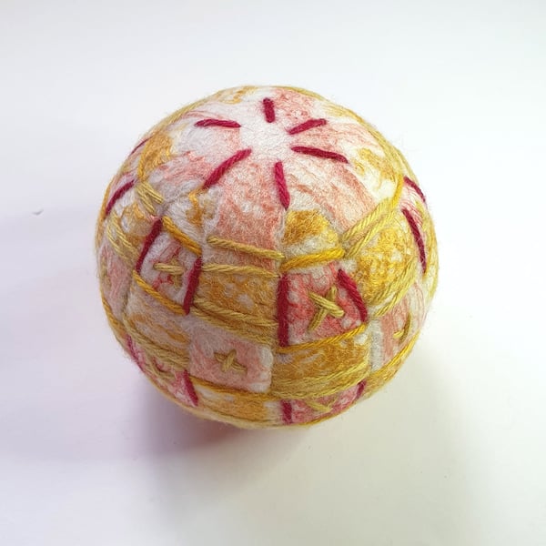 Decorated orb, sphere, wellbeing, decoration