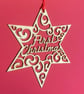 'First Christmas' star (medium) - Image 1