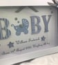 New Baby Boy Personalised Keepsake Card With Presentation Gift Box - Image 6