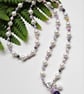 Designer Agate & White Shell Pearl Necklace  - Image 7