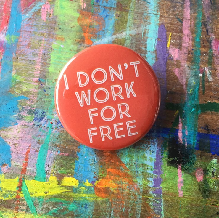Fun quirky word badges by Jo Brown choose 1 fro... - Folksy