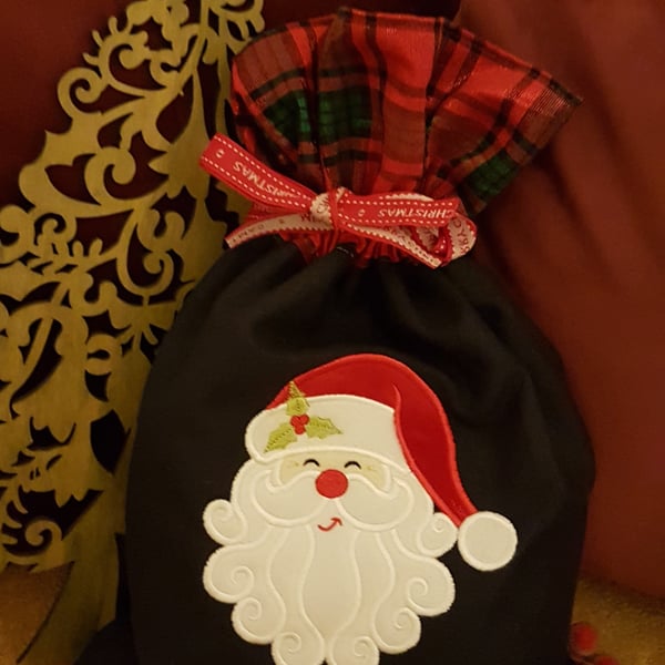 Christmas Gift Bag Santa
