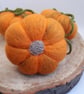 Small Needle Felted Pumpkin decoration - Image 3