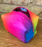 Campervan Print Quilted Fabric Box Shape Makeup Bag - Image 5