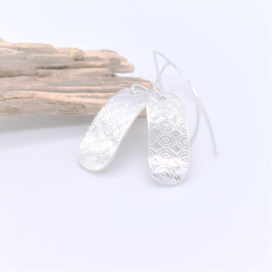 Handmade Sterling Silver Drop Earrings